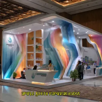 Simple Booth Pameran Kudus